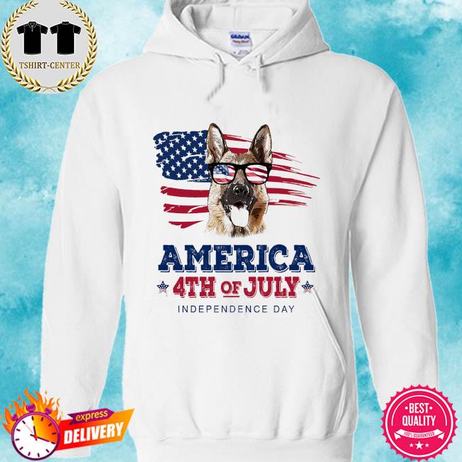 Dog America 4th of july independence day s hoodie