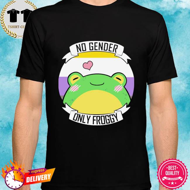Frog no gender only froggy shirt