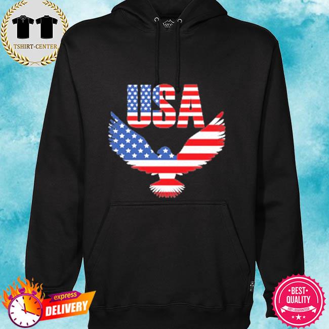 Independence day 4th of july usa eagle heart American patriot armed forces memorial day s hoodie