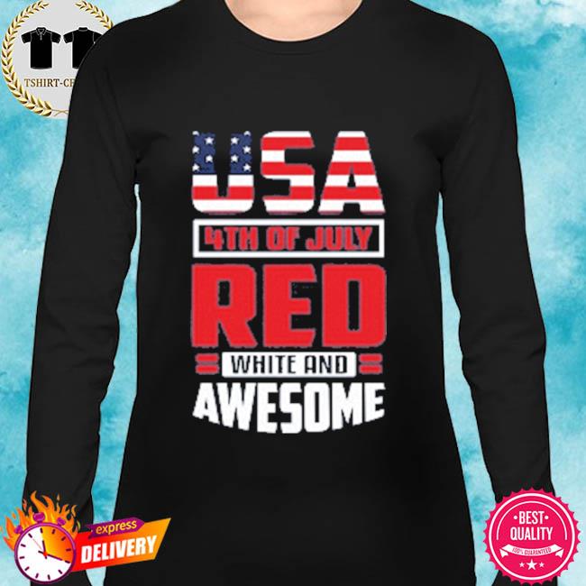 Fourth Of July Red White And Cool! Graphic Tees