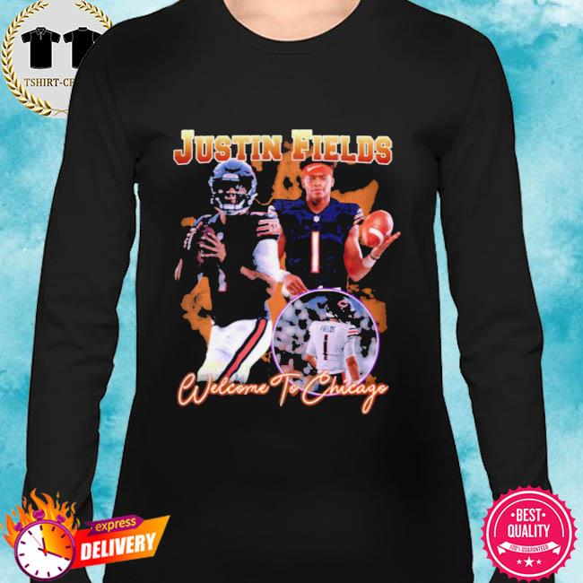 Justin Fields Chicago Bears football shirt, hoodie, sweater, long sleeve  and tank top