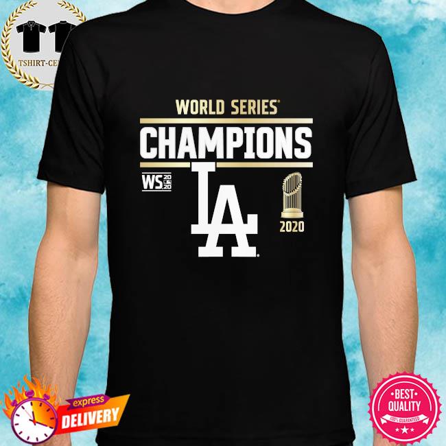 Los angeles dodgers fanatics branded 2020 world series champions t-shirt,  hoodie, sweater, long sleeve and tank top