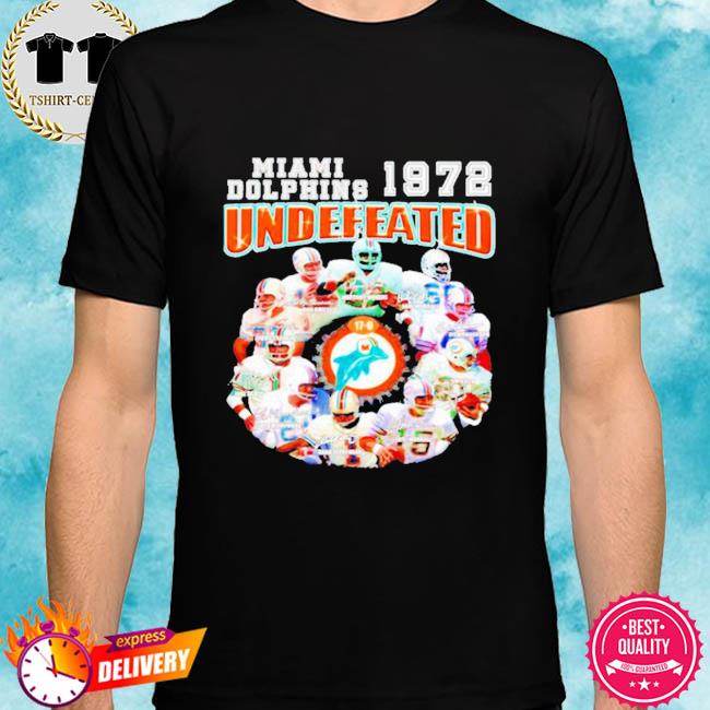 Miami Dolphins 1972 undefeated players signature shirt, hoodie