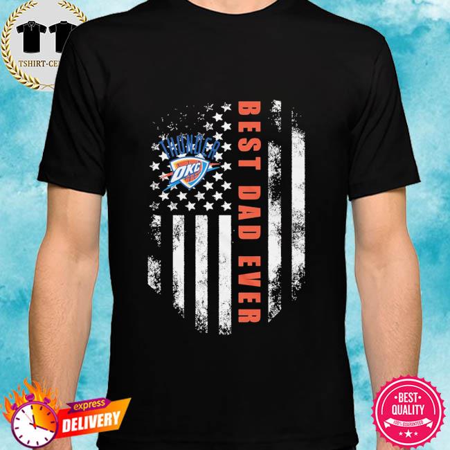 best dad ever flag shirt