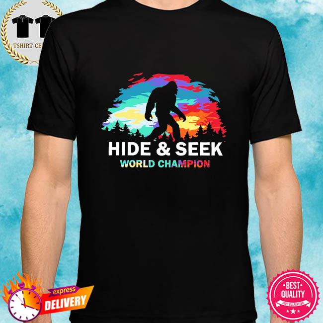 hide and seek world champion shirt