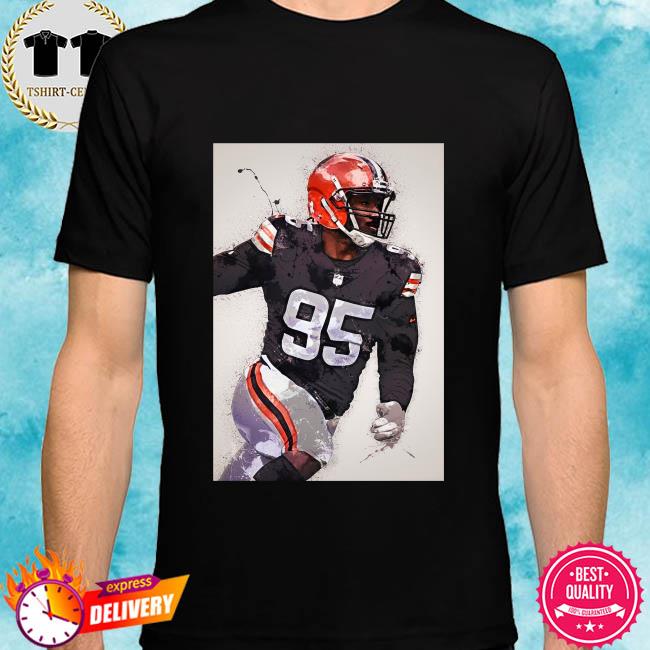 Myles Garrett American football defensive end cleveland browns T-Shirt,  hoodie, sweater, long sleeve and tank top