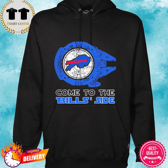 Star Wars Millennium Falcon Joins Buffalo Bills T-Shirt, Gift Ideas For Buffalo  Bills Fan