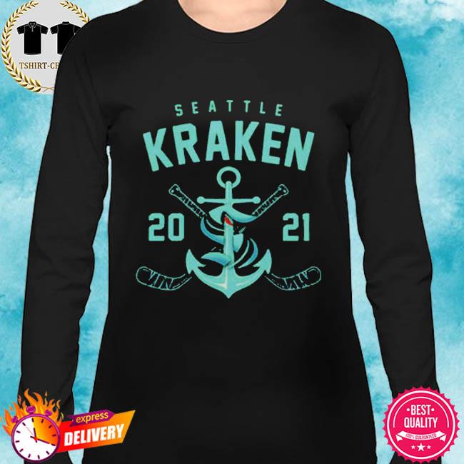seattle kraken long sleeve t shirt