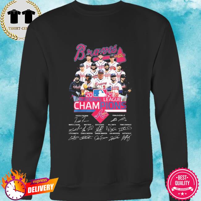 National League Champs 2021 Atlanta Braves World Series Shirt, hoodie,  sweater, long sleeve and tank top