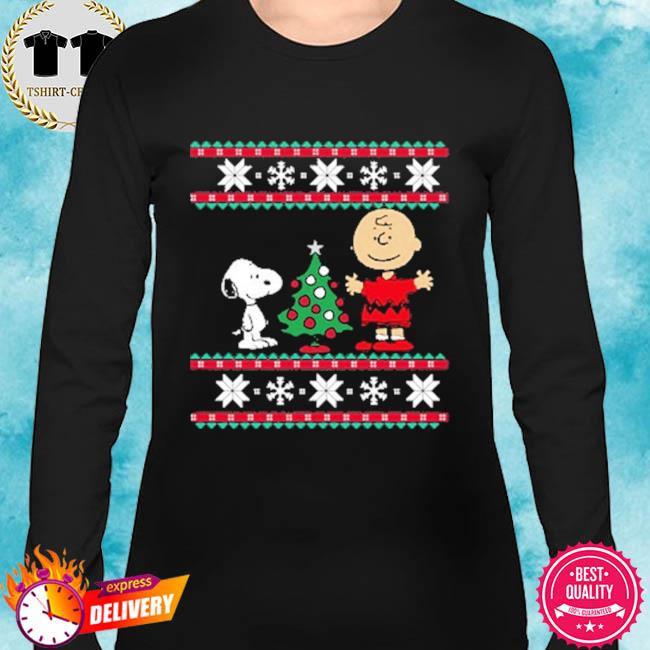 snoopy christmas sweater mens