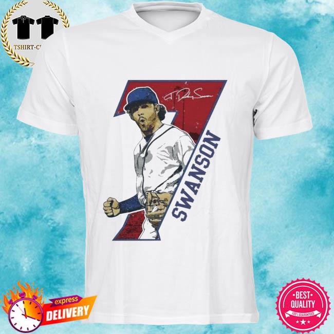 Atlanta Braves Dansby Swanson signature shirt, hoodie, sweater and
