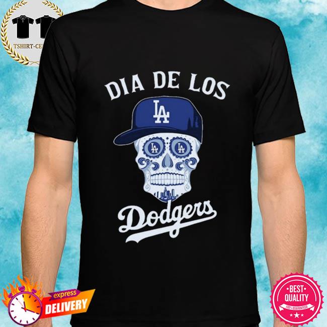 Dia De Los Angeles Dodgers Sugar Skull t-shirt, hoodie, sweater, long  sleeve and tank top