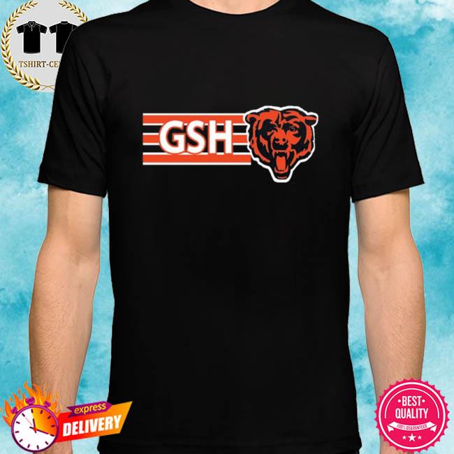 Official Gsh On Chicago Bears Logo T Shirt, hoodie, sweater, long sleeve  and tank top