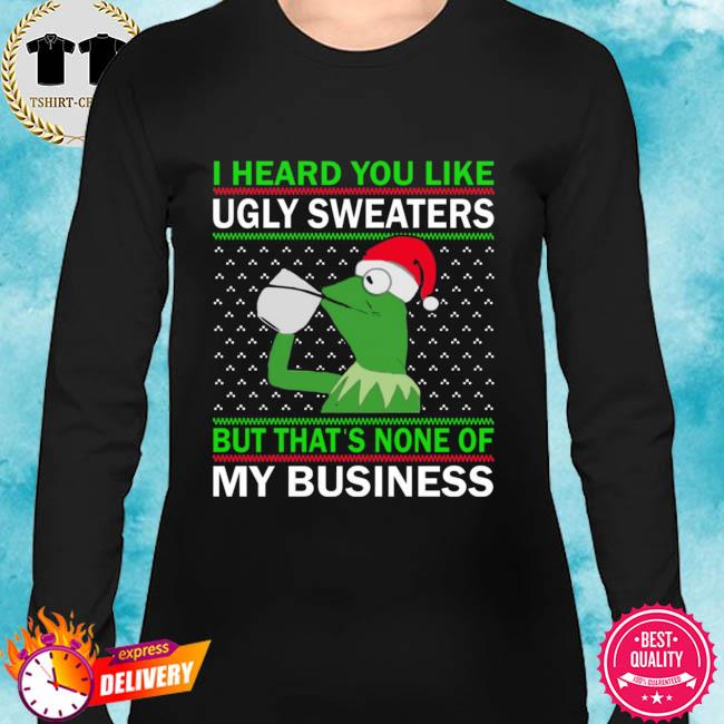 kermit sipping tea shirt