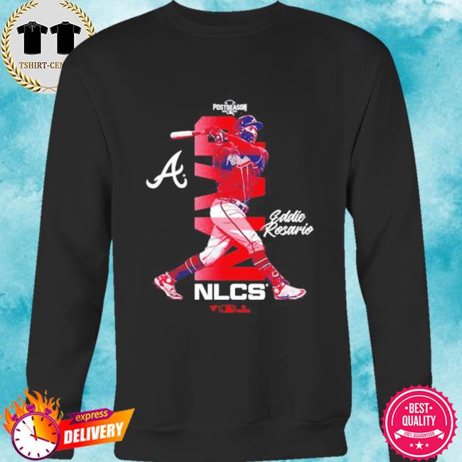The MVP Eddie Rosario Atlanta Braves 2021 NLCS National League Champions T- Shirt, hoodie, sweater, long sleeve and tank top