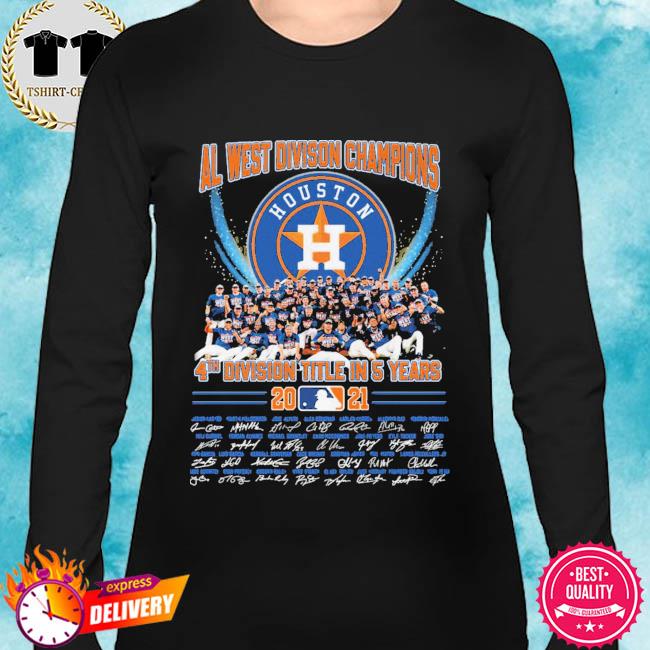 houston astros al west champions shirt 2021