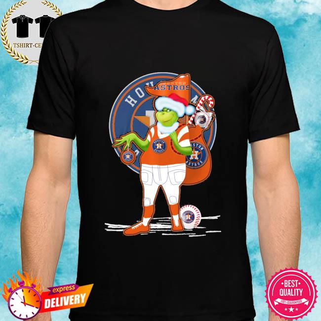 Santa Grinch hug Houston Astros shirt, hoodie, longsleeve