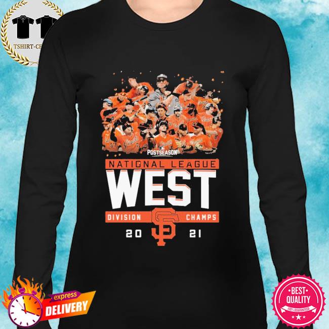 San Francisco Giants Postseason National League West Division Champs Shirt,  hoodie, sweater, long sleeve and tank top