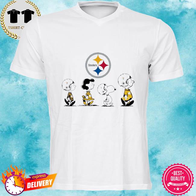 Snoopy And Charlie Brown Happy Pittsburgh Steelers - Rookbrand