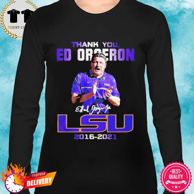 ed orgeron t shirt