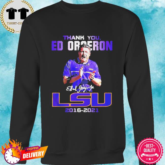 ed orgeron t shirt