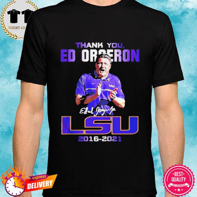 ed orgeron t shirt