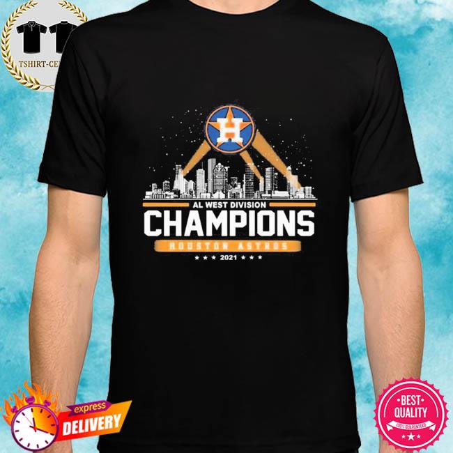 houston astros al west champions shirt