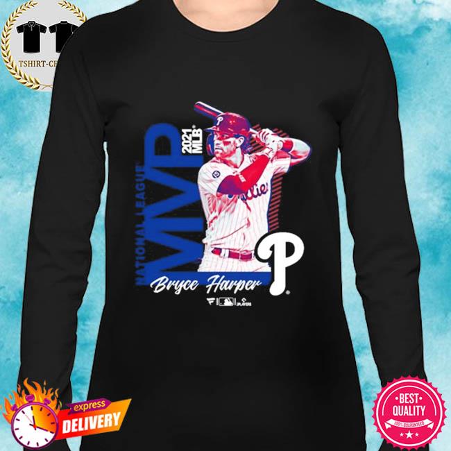 2021 NL MLB Bryce Harper MVP Shirt, hoodie, sweater, long sleeve 