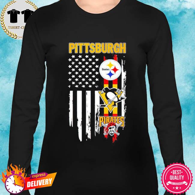 steelers american flag shirt