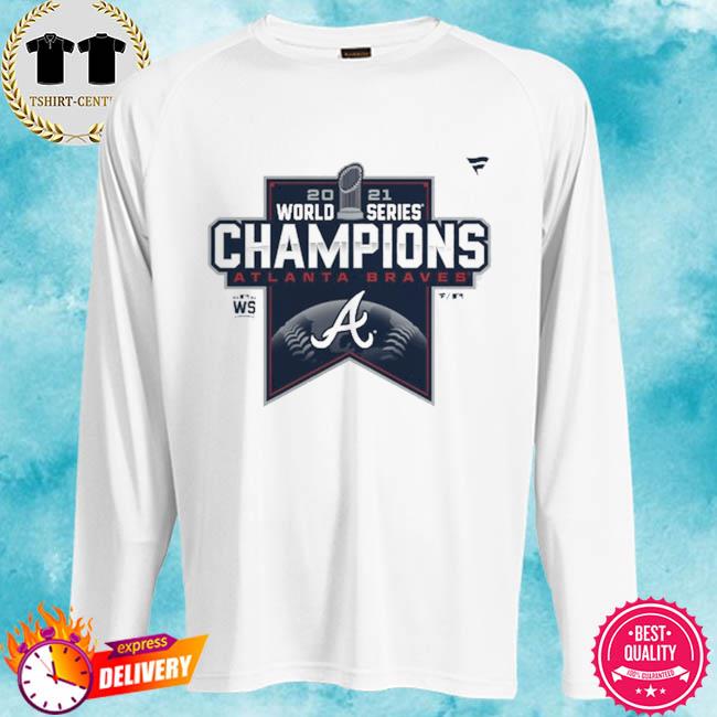 Fanatics Branded Men's Atlanta Braves 2021 World Series Champions Locker Room T-Shirt - Stee Heath
