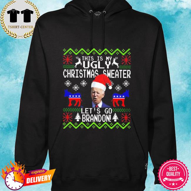 FREE shipping Lets Go Brandon Shirt - Let's Go Brandon Ugly Christmas  Sweater T-Shirt - Brandon T-Shirt - Biden Shirt - Brandon TShirt - Gift for  Him, Unisex tee, hoodie, sweater, v-neck