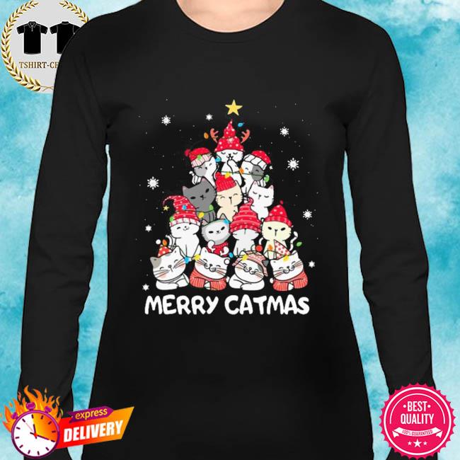 merry catmas sweater