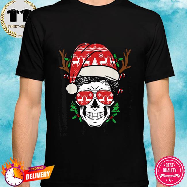 skull santa shirt