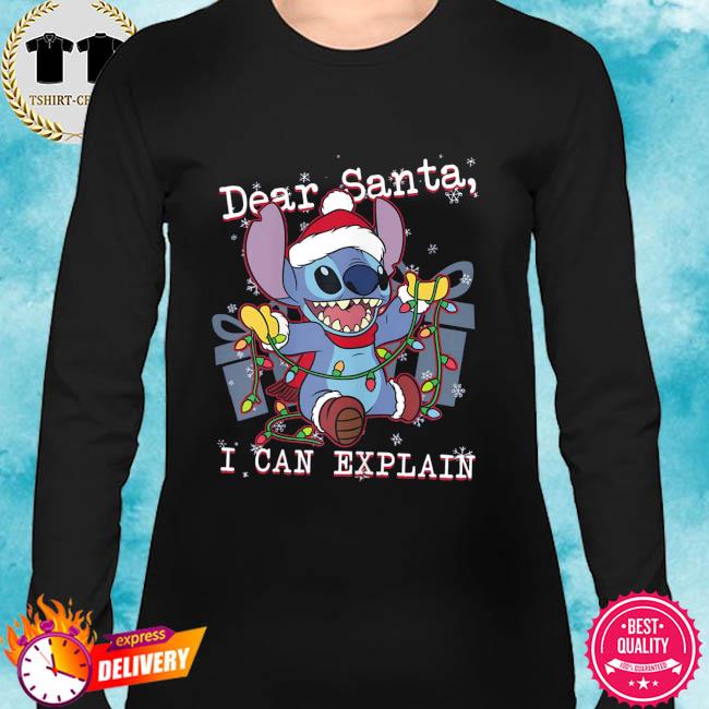 stitch christmas shirt