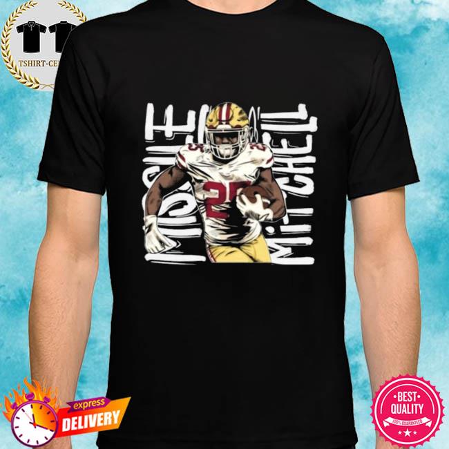 George Kittle Wearing Elijah Mitchell Shirt 49Ers, hoodie, sweater, long  sleeve and tank top