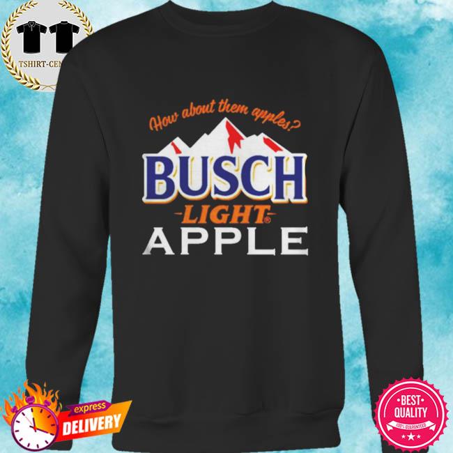 busch apple sweatshirt