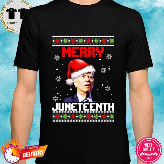 Joe Biden – Merry Juneteenth Christmas Sweater