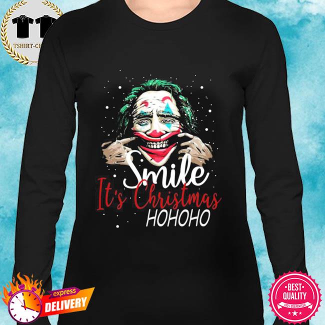 joker smile t shirt