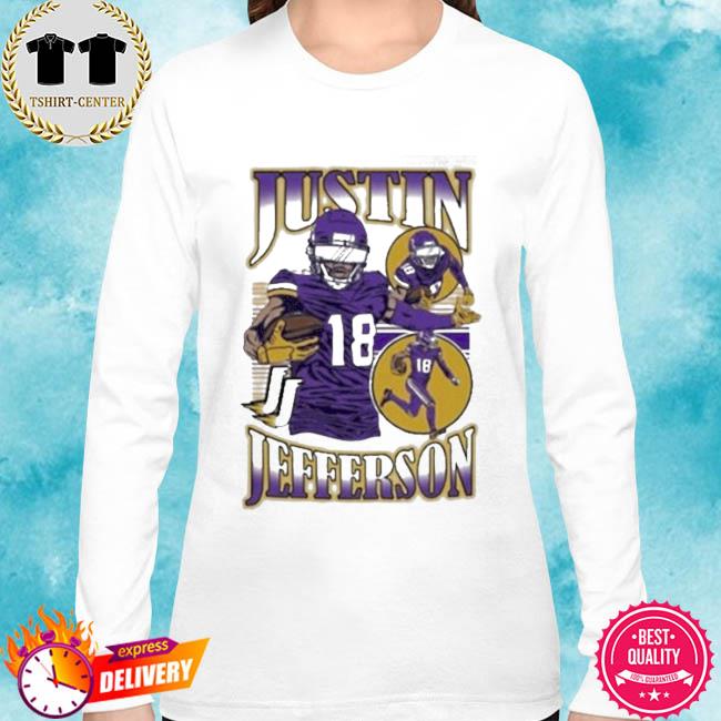 Justin Jefferson Minnesota Vikings Football shirt, hoodie, sweater, long  sleeve and tank top