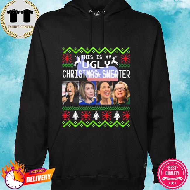 hillary clinton ugly sweater