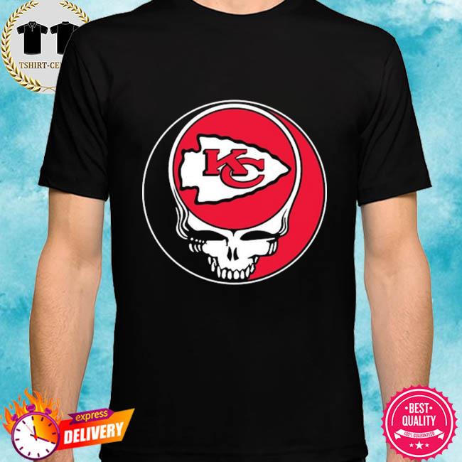 Kansas City Chiefs Nfl Shirt Grateful Dead Logo - High-Quality