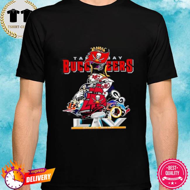 LIV Tampa Bay Buccaneers 2021 Championship football boat for the ship shirt