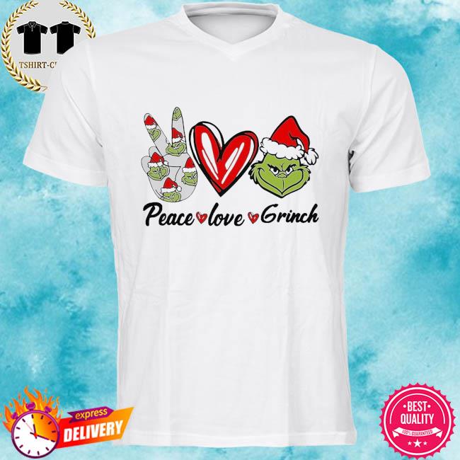 Love Peace Grinch Christmas Sweater