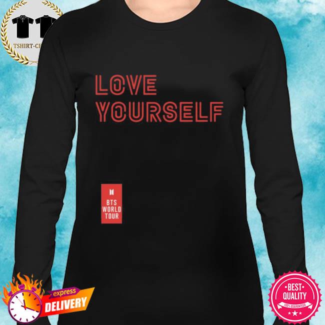 bts love yourself tour shirt