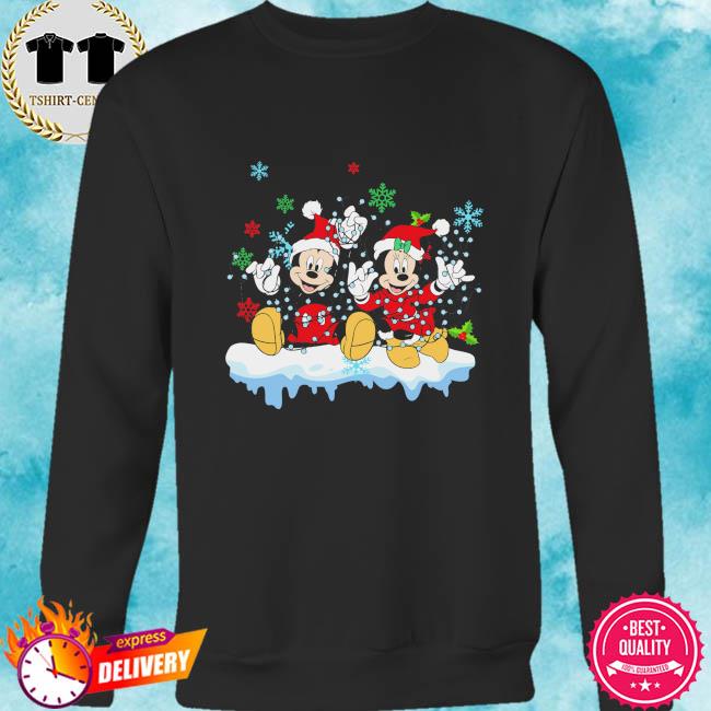 mickey mouse xmas sweater
