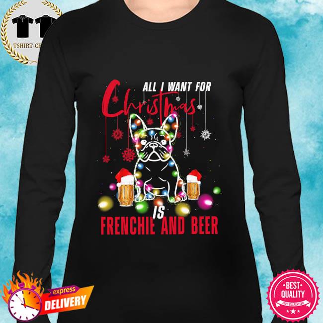 frenchie christmas sweater