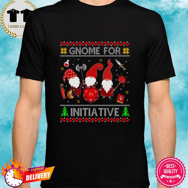 gnome ugly christmas sweater