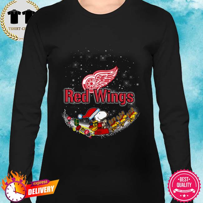 red wings christmas sweater