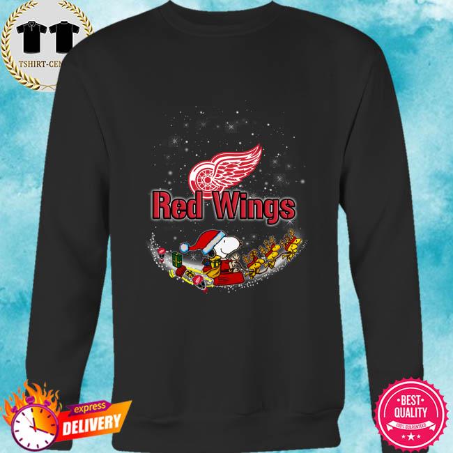 red wings christmas sweater