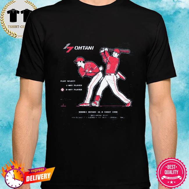 ohtani face shirt